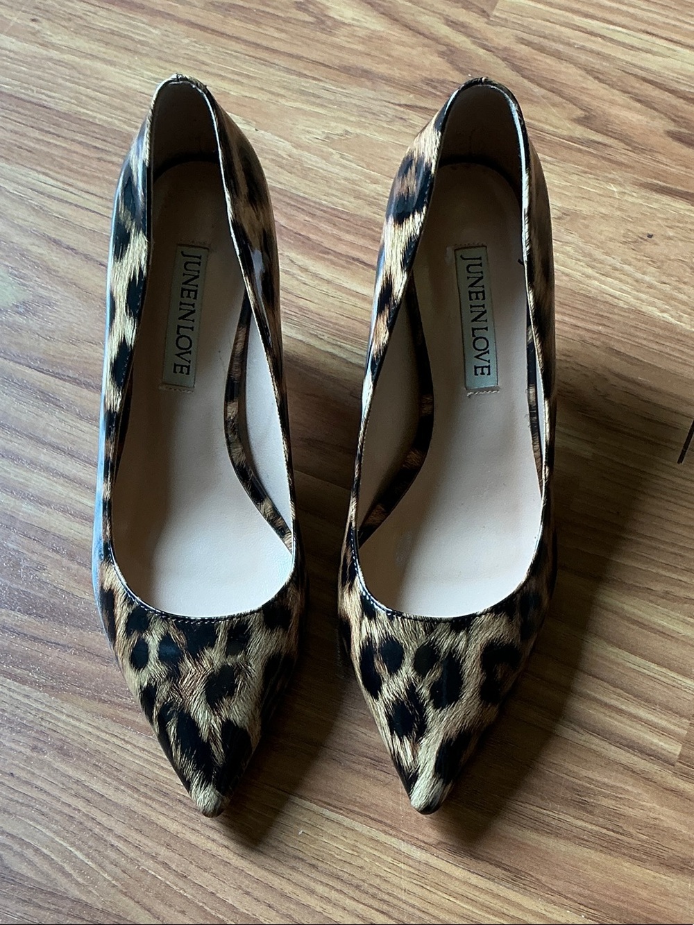 June in Love Leopard Print Pump